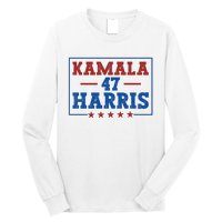 Kamala Harris 47 Long Sleeve Shirt