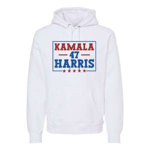 Kamala Harris 47 Premium Hoodie