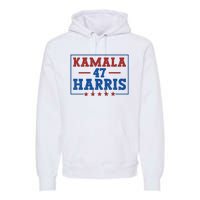 Kamala Harris 47 Premium Hoodie