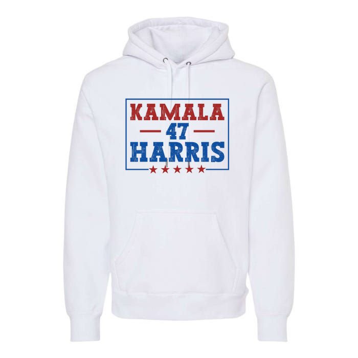 Kamala Harris 47 Premium Hoodie