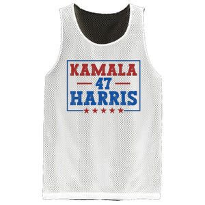 Kamala Harris 47 Mesh Reversible Basketball Jersey Tank