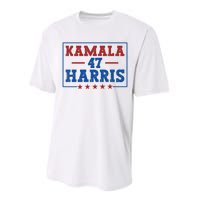 Kamala Harris 47 Performance Sprint T-Shirt