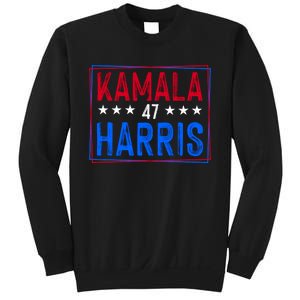 Kamala Harris 47 Tribute Graphic Sweatshirt