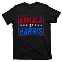 Kamala Harris 47 Tribute Graphic T-Shirt