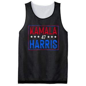 Kamala Harris 47 Tribute Graphic Mesh Reversible Basketball Jersey Tank