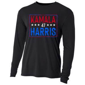 Kamala Harris 47 Tribute Graphic Cooling Performance Long Sleeve Crew