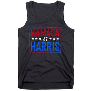 Kamala Harris 47 Tribute Graphic Tank Top