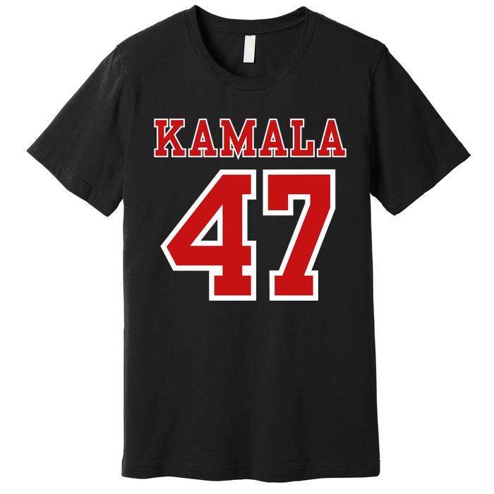 Kamala Harris 47 Th President Usa America 2024 Election Premium T-Shirt