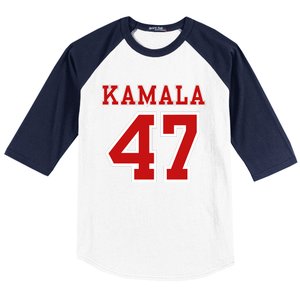 Kamala Harris 47 Th President Usa America 2024 Election Baseball Sleeve Shirt