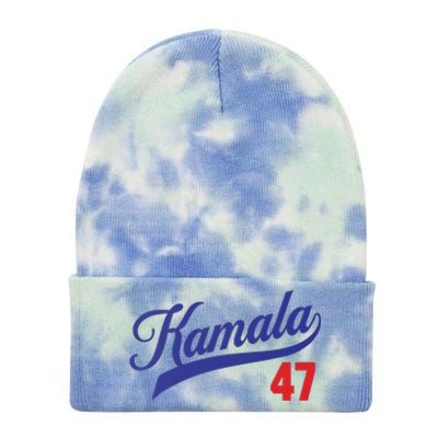 Kamala Harris 47 Th President Usa America 2024 Tie Dye 12in Knit Beanie