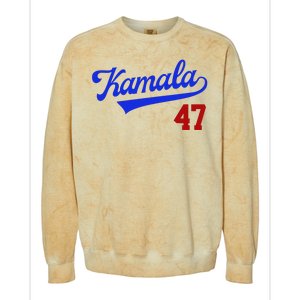 Kamala Harris 47th President Usa Election Colorblast Crewneck Sweatshirt