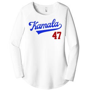 Kamala Harris 47th President Usa Election Women's Perfect Tri Tunic Long Sleeve Shirt