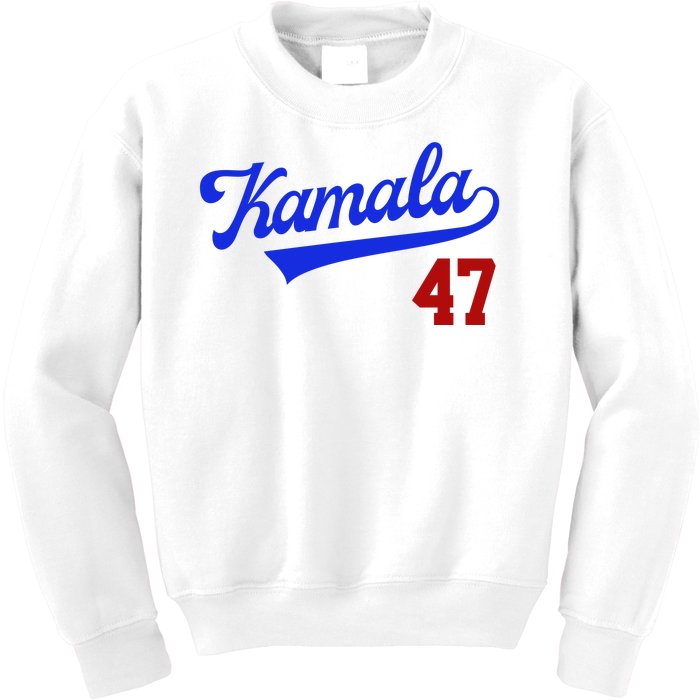 Kamala Harris 47th President Usa Election Kids Sweatshirt