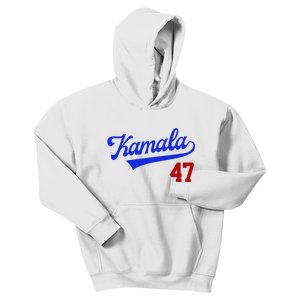 Kamala Harris 47th President Usa Election Kids Hoodie