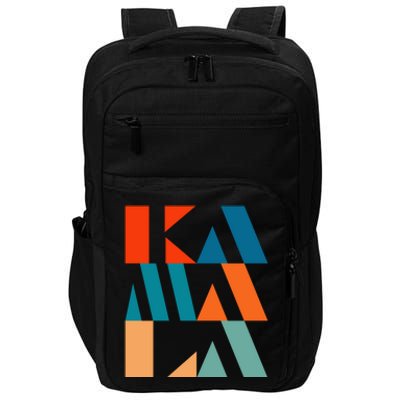 Kamala Harris 46th Madam Vice President Of The Usa Gift Impact Tech Backpack