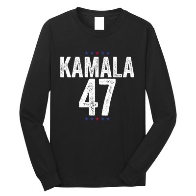 Kamala Harris 47 2024 Election Long Sleeve Shirt