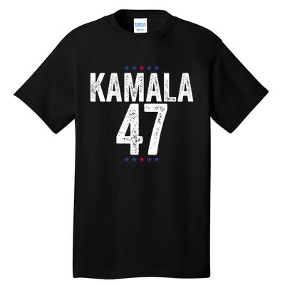 Kamala Harris 47 2024 Election Tall T-Shirt