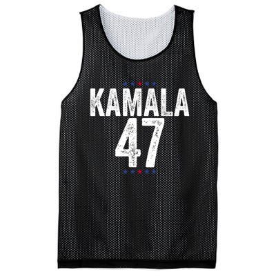 Kamala Harris 47 2024 Election Mesh Reversible Basketball Jersey Tank