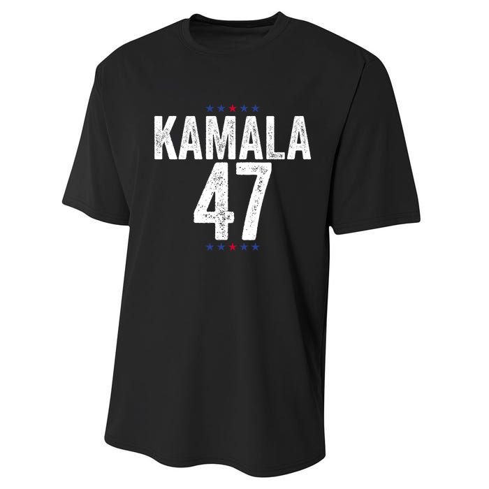 Kamala Harris 47 2024 Election Performance Sprint T-Shirt