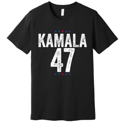 Kamala Harris 47 2024 Election Premium T-Shirt