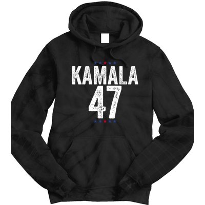 Kamala Harris 47 2024 Election Tie Dye Hoodie