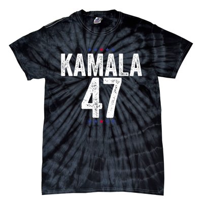 Kamala Harris 47 2024 Election Tie-Dye T-Shirt