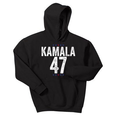 Kamala Harris 47 2024 Election Kids Hoodie