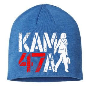 Kamala Harris 47 Madam President 2024 Political Sustainable Beanie