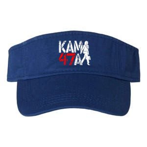 Kamala Harris 47 Madam President 2024 Political Valucap Bio-Washed Visor