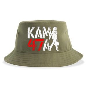 Kamala Harris 47 Madam President 2024 Political Sustainable Bucket Hat