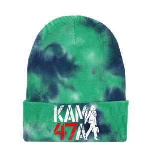 Kamala Harris 47 Madam President 2024 Political Tie Dye 12in Knit Beanie