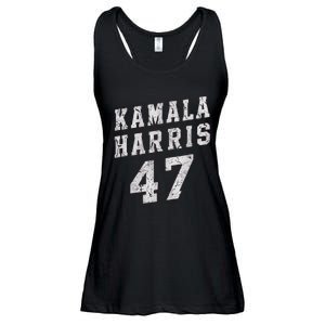 Kamala Harris 47 President Merchandise Ladies Essential Flowy Tank