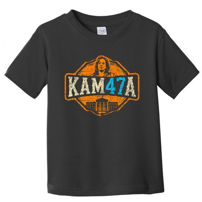 Kamala Harris 47 Madam President 2024 Toddler T-Shirt