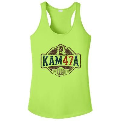 Kamala Harris 47 Madam President 2024 Ladies PosiCharge Competitor Racerback Tank