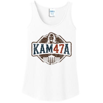 Kamala Harris 47 Madam President 2024 Ladies Essential Tank