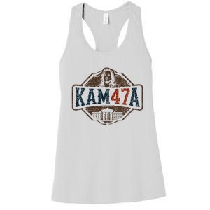 Kamala Harris 47 Madam President 2024 Women's Racerback Tank