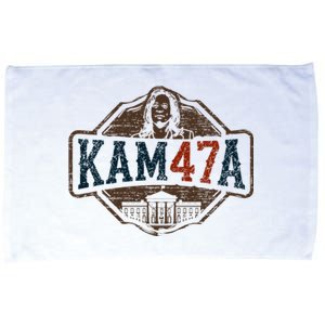 Kamala Harris 47 Madam President 2024 Microfiber Hand Towel