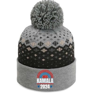 Kamala Harris 47 47th President The Baniff Cuffed Pom Beanie