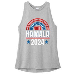 Kamala Harris 47 47th President Ladies PosiCharge Tri-Blend Wicking Tank