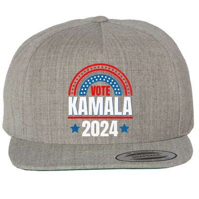 Kamala Harris 47 47th President Wool Snapback Cap