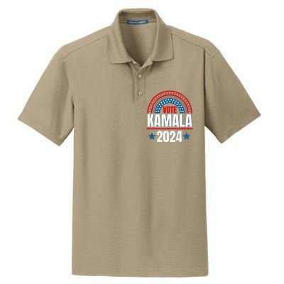 Kamala Harris 47 47th President Dry Zone Grid Polo