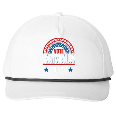 Kamala Harris 47 47th President Snapback Five-Panel Rope Hat