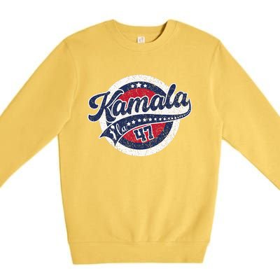 Kamala Harris 47 Th President Harris Walz 2024 Premium Crewneck Sweatshirt