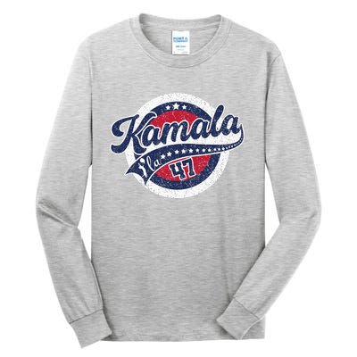 Kamala Harris 47 Th President Harris Walz 2024 Tall Long Sleeve T-Shirt