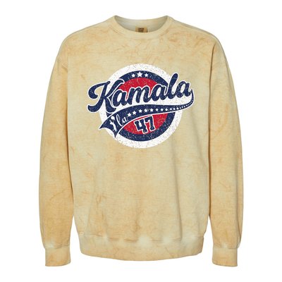 Kamala Harris 47 Th President Harris Walz 2024 Colorblast Crewneck Sweatshirt