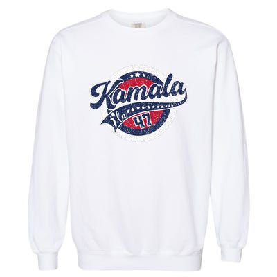 Kamala Harris 47 Th President Harris Walz 2024 Garment-Dyed Sweatshirt