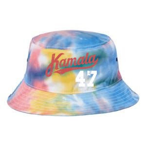 Kamala Harris 47 President Political Election Vote Election Tie Dye Newport Bucket Hat