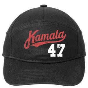 Kamala Harris 47 President Political Election Vote Election 7-Panel Snapback Hat