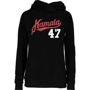 Kamala Harris 47 President Political Election Vote Election Womens Funnel Neck Pullover Hood