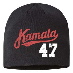 Kamala Harris 47 President Political Election Vote Election Sustainable Beanie